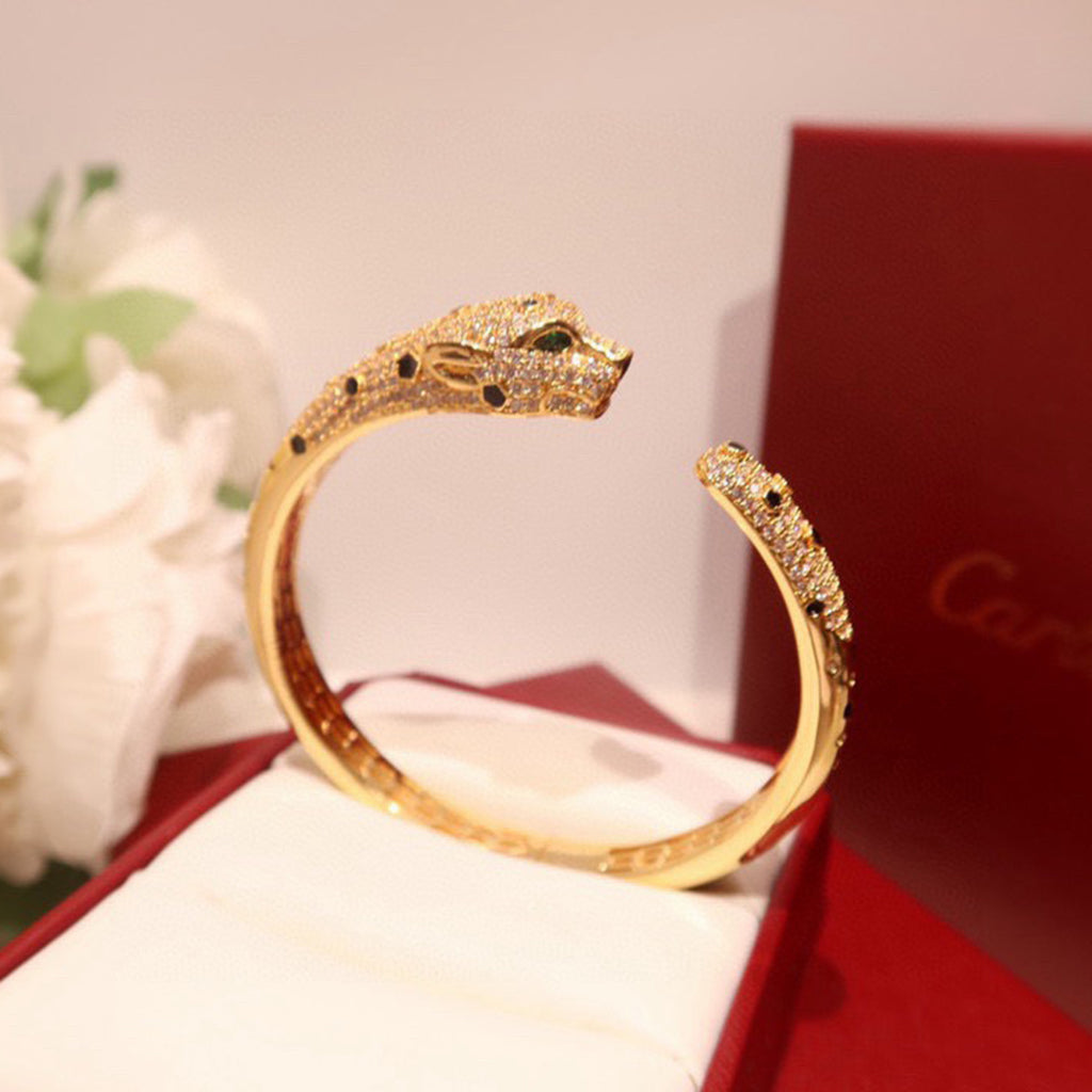 [AuraEcho]PANTHERE BIG BRACELET DIAMONDS