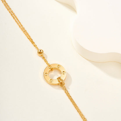 [AuraEcho]LOVE BRACELET 2 DIAMOND