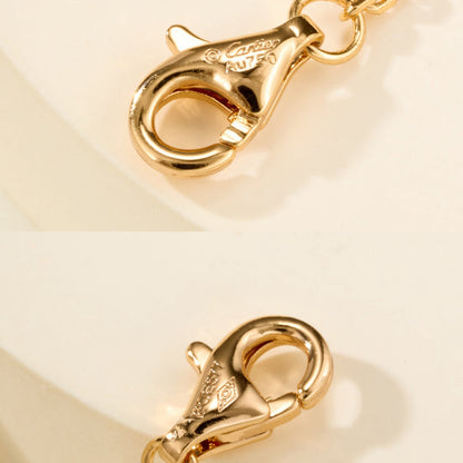 [AuraEcho]LOVE DOUBLE RING FULL DIAMOND BRACELET