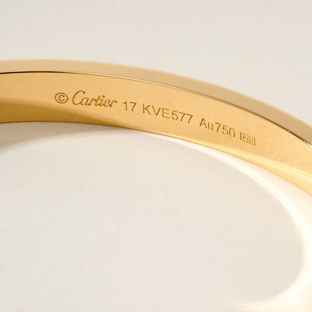[AuraEcho]LOVE BRACELET 6.1MM BRUSHED