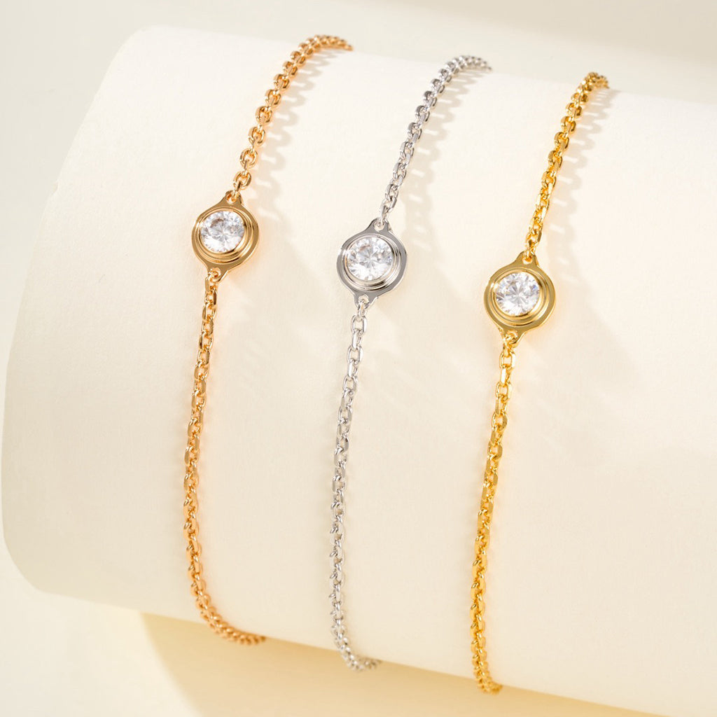 [AuraEcho]DAMOUR BRACELET 1 DIAMOND