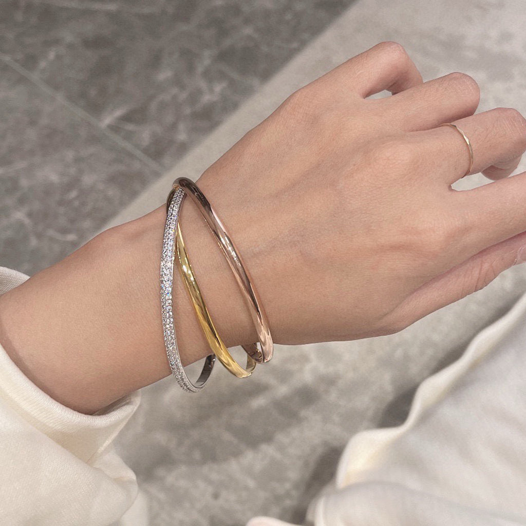 [AuraEcho]TRINITY 2.8MM SMALL BRACELET