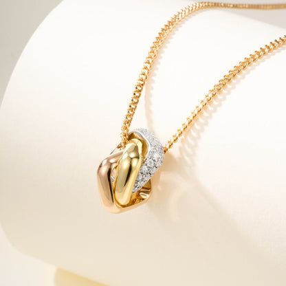 [AuraEcho]TRINITY CUSHION NECKLACE COLLECTION