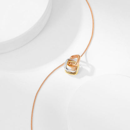 [AuraEcho]TRINITY CUSHION NECKLACE COLLECTION