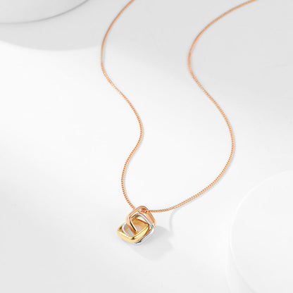 [AuraEcho]TRINITY CUSHION NECKLACE COLLECTION