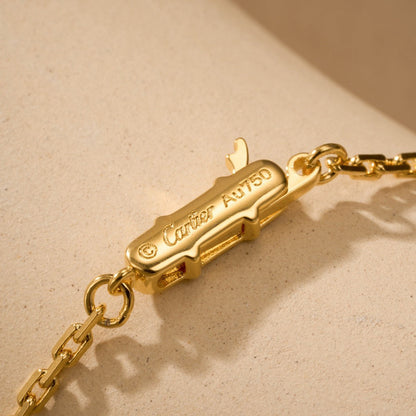 [AuraEcho]LOVE NECKLACE 16MM  FULL DIAMOND