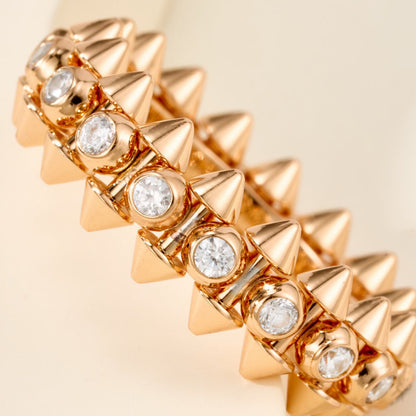 [AuraEcho]CLASH 6.8MM DIAMOND MEDIUM RING