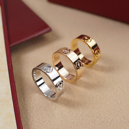 [AuraEcho]LOVE RING 5.5MM NO DIAMOND