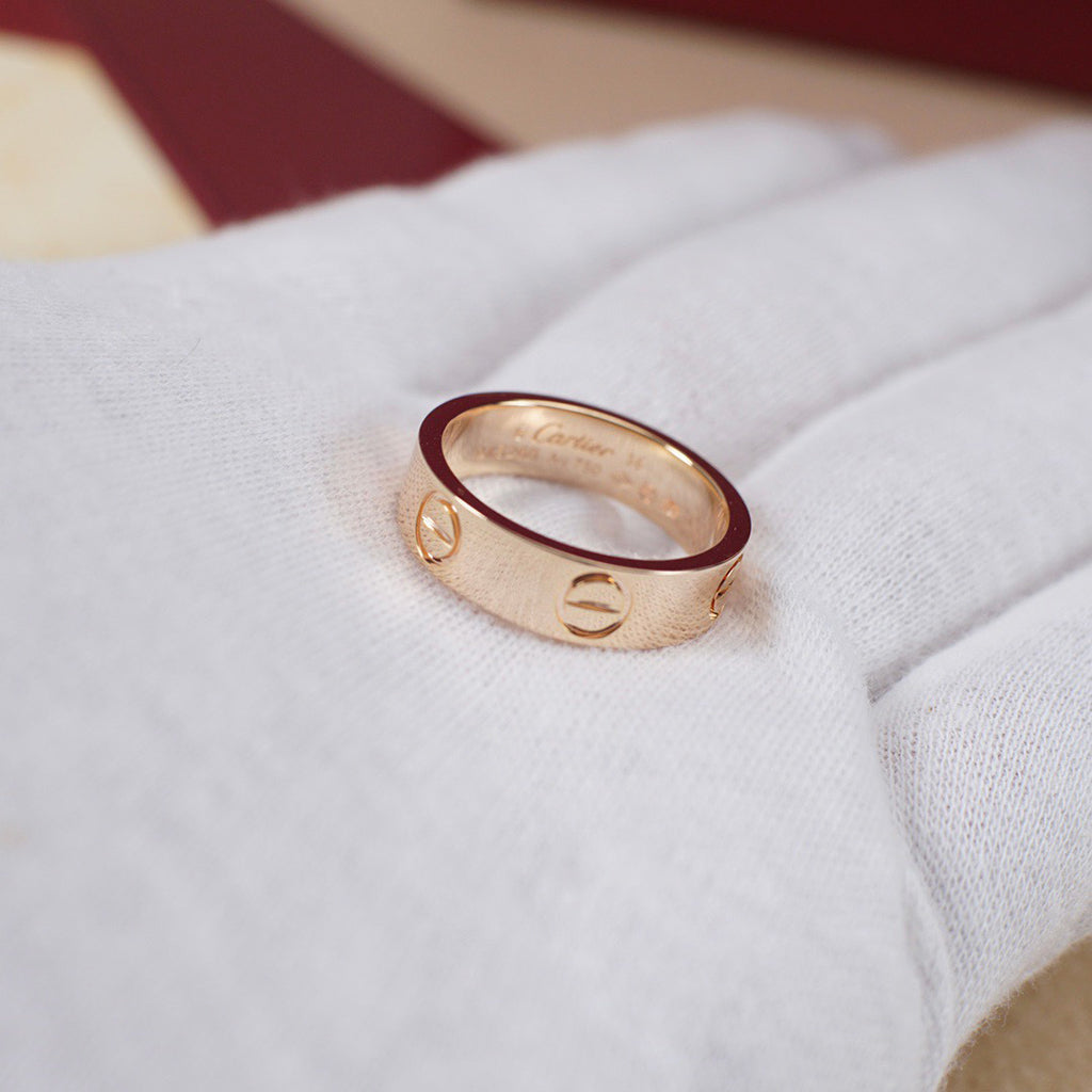 [AuraEcho]LOVE RING 5.5MM NO DIAMOND