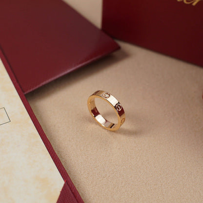 [AuraEcho]LOVE RING 3.6 MM NO DIAMOND