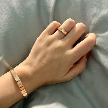 [AuraEcho]LOVE RING 3.6 MM NO DIAMOND