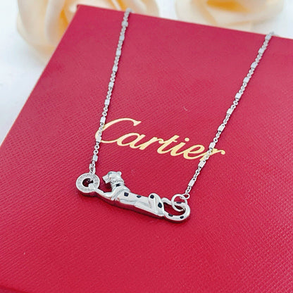[AuraEcho]PANTHERE FULL DIAMOND NECKLACE