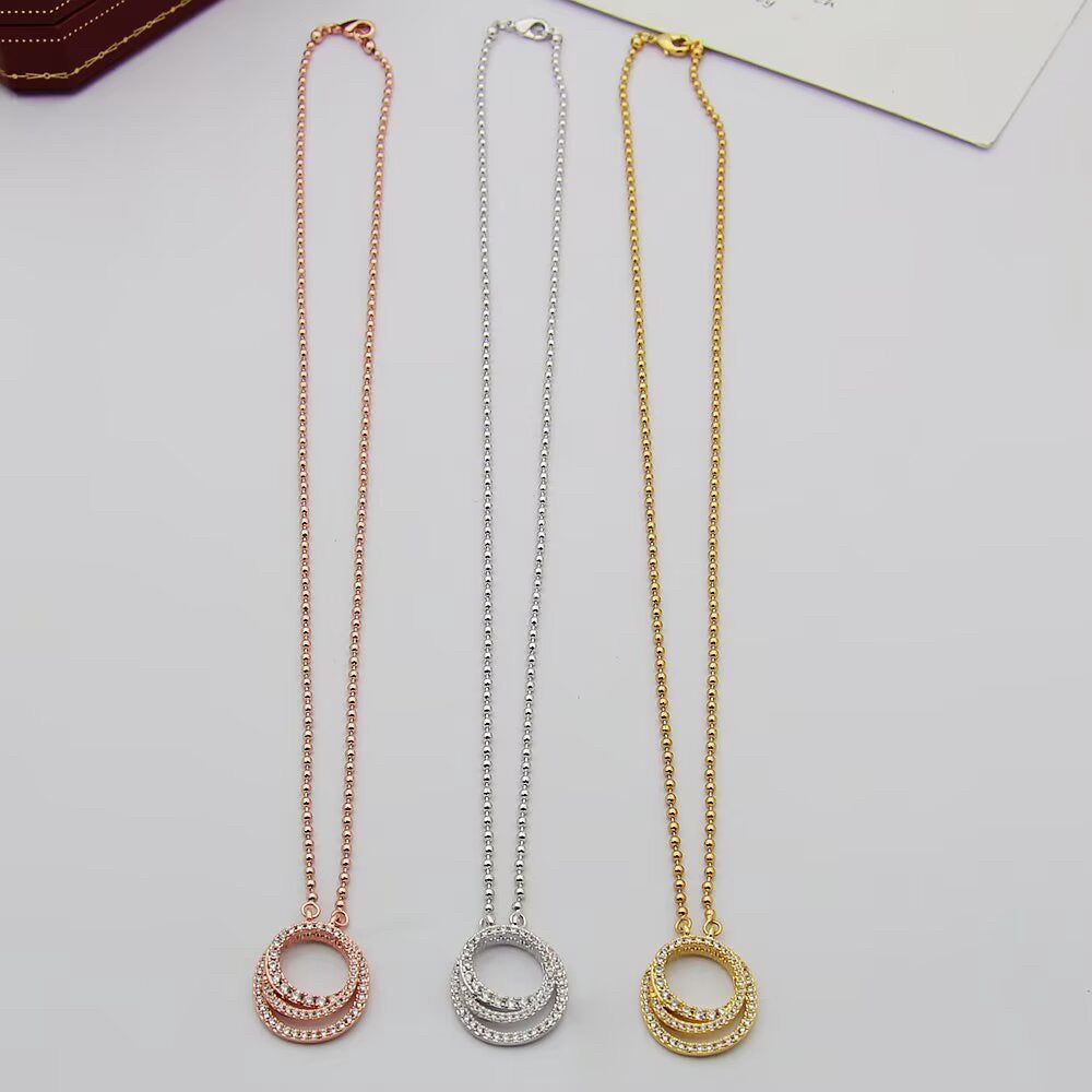 [AuraEcho]ETINCELLE  FULL DIAMOND NECKLACE