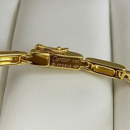 [AuraEcho]PANTHERE HALF DIAMOND ON CHAIN BRACELET