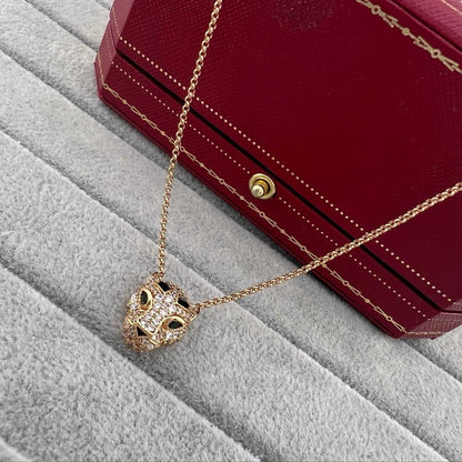[AuraEcho]PANTHERE FULL DIAMOND NECKLACE