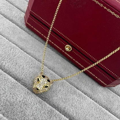 [AuraEcho]PANTHERE FULL DIAMOND NECKLACE
