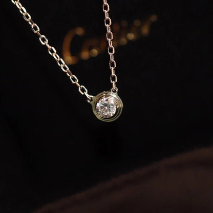 [AuraEcho]DAMOUR DIAMOND NECKLACE