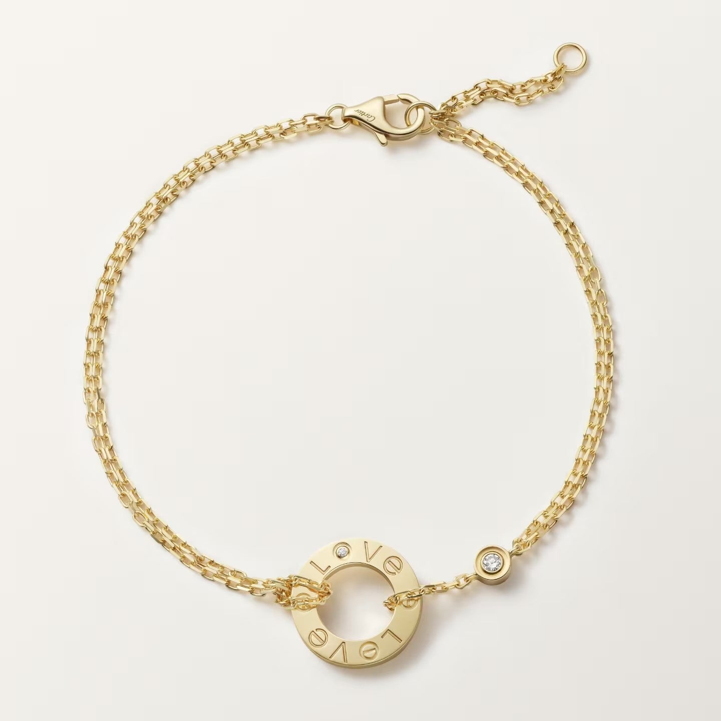 [AuraEcho]LOVE BRACELET 2 DIAMOND