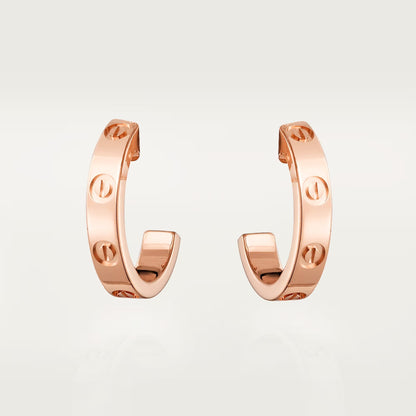 [AuraEcho]LOVE EARRINGS 2.65 MM NO DIAMOND SMALL