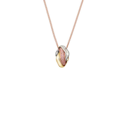 [AuraEcho]TRINITY CUSHION NECKLACE COLLECTION