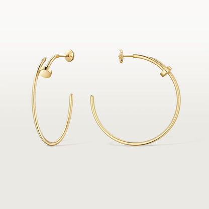 [AuraEcho]JUSTE NO DIAMOND LARGE EARRINGS