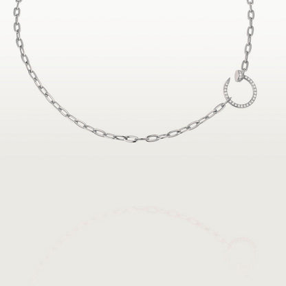 [AuraEcho]JUSTE NECKLACE FULL DIAMONDS