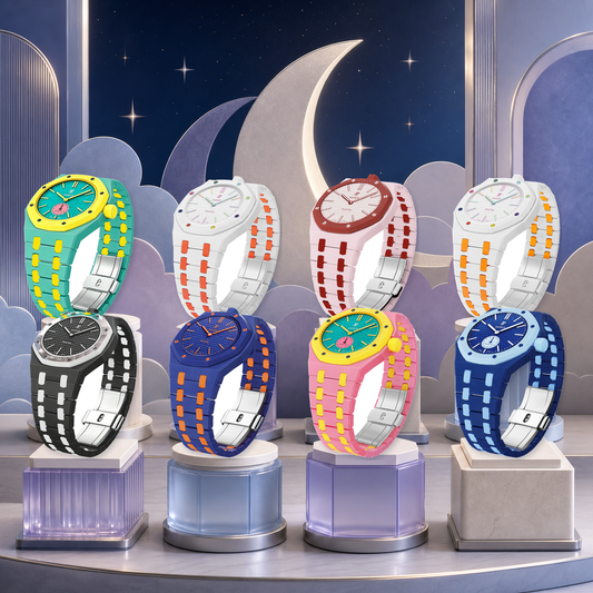 Royal Oak Pop Exclusive Bioceramic Case & Bioceramic Strap Mix Color