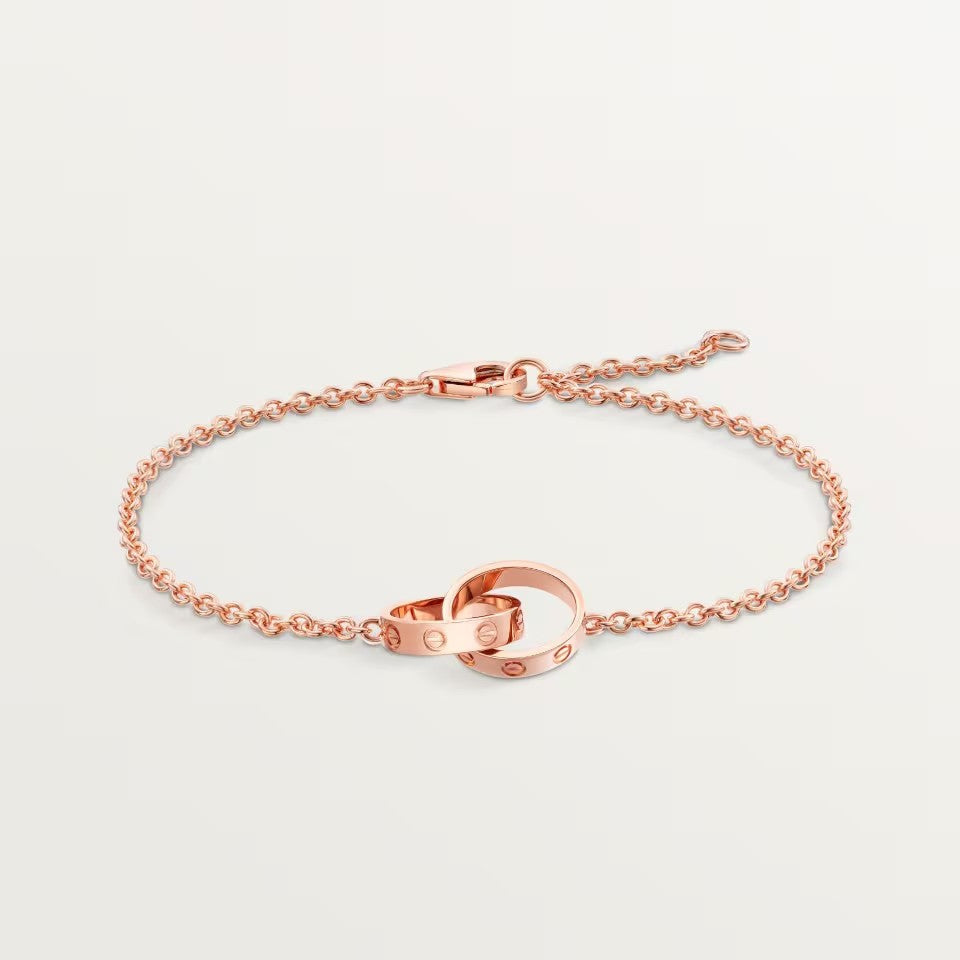 [AuraEcho]LOVE BRACELET DOUBLE RING