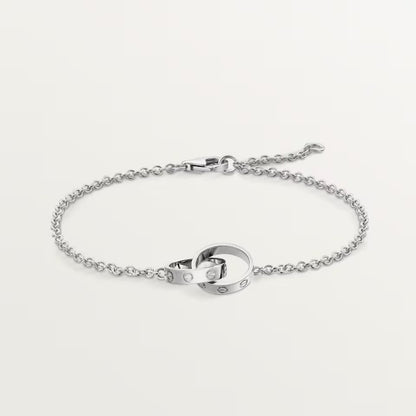 [AuraEcho]LOVE BRACELET DOUBLE RING